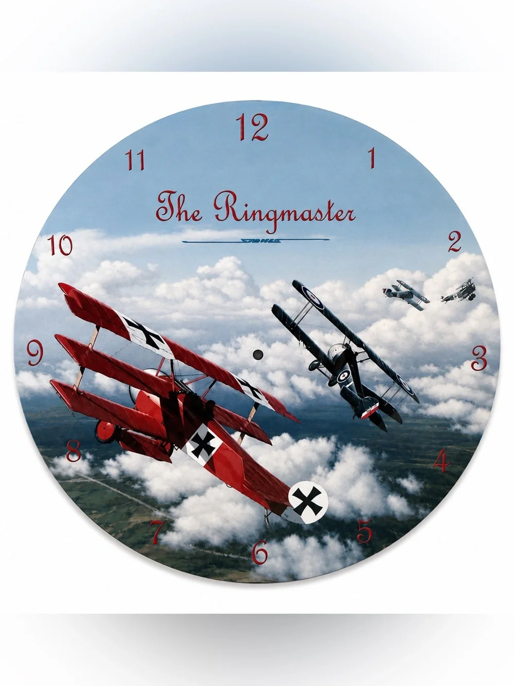 NEW The Ringmaster Wall Clock Face Metal Sign